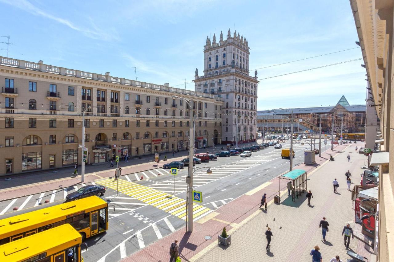 مينسك Apartments On Privokzalnaya المظهر الخارجي الصورة